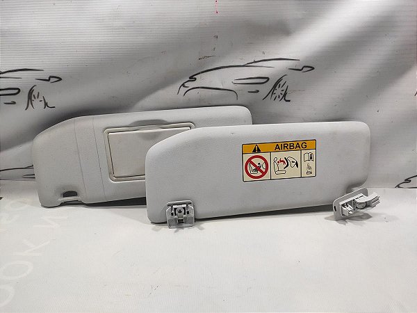 Par Para Sol Quebra Sol Teto Peugeot 208 2022/23 Original