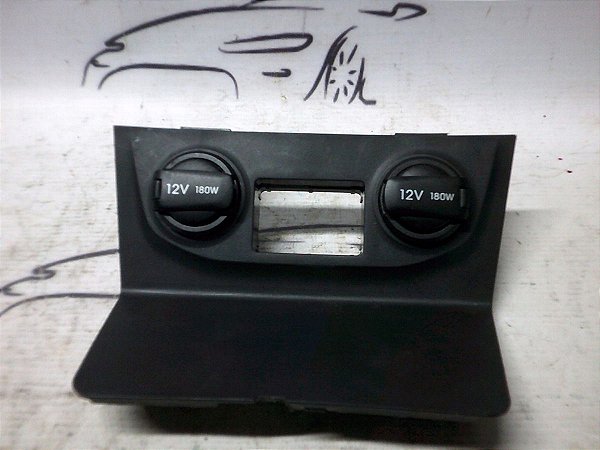 Moldura Com 2 Plugs 12v Console Hyundai Creta 1.6 19/20 Orig