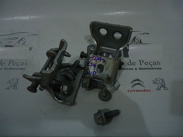 Par Dobradiça Porta Traseira Esquerda Citroen C4 Pallas