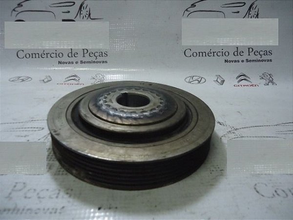 Polia Motor Citroen C4 Picasso 2.0 16v Peugeot 307 44