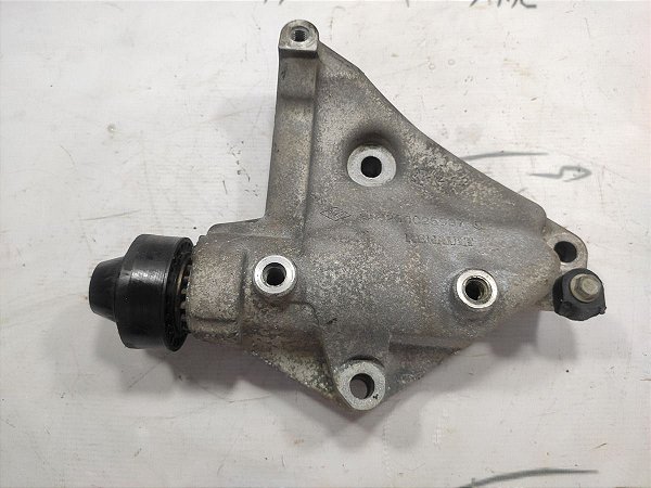 Suporte Compressor Polia Louca Logan Sandero 15 16 17 18 1.0
