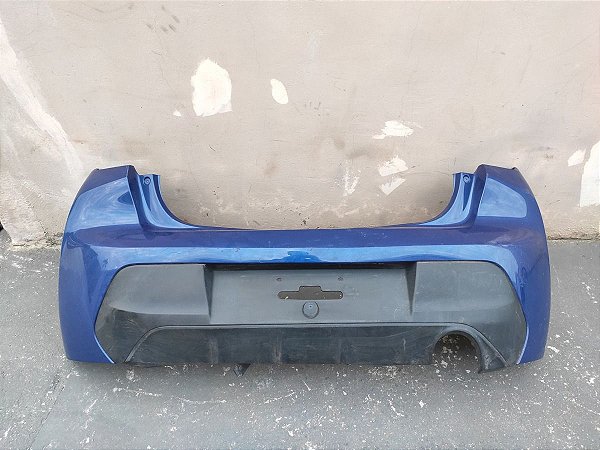 Lamina Parachoque Traseiro Peugeot 208 22/23 Original Risco