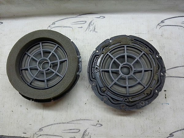 Par Alto Falante Dianteiro Citroen C3 2016/17 Original