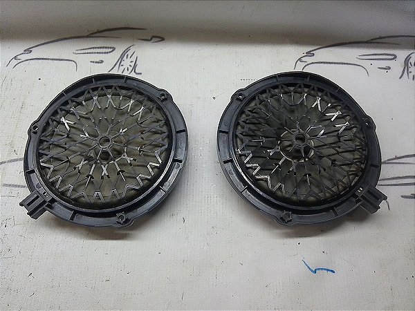 Par Altofalante Dianteiro Peugeot 208 14/15 1.6 16v