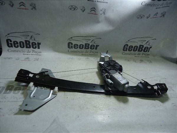 Maquina Vidro Com Motor Tras Esq Citroen C3 2015