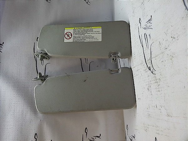 Par Quebra Sol Para Sol Teto Toyota Etios 2015/16 Sedan