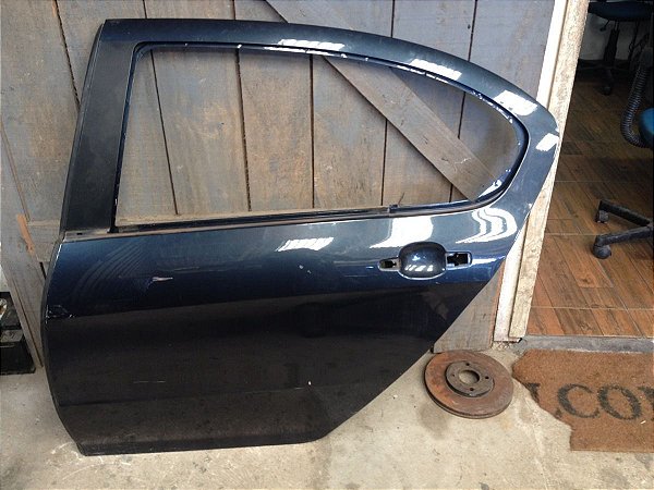 Porta Traseira Esquerda Lataria  Peugeot 408 2012 Original