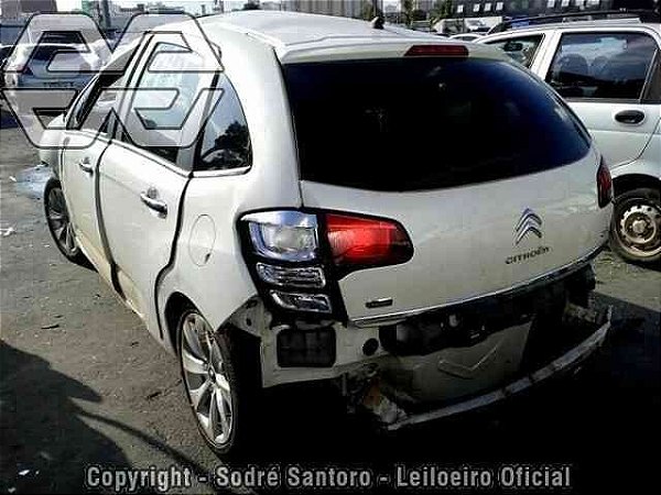 Porta Traseira Esquerda Lataria Citroen C3 2015
