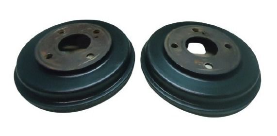 Par De Tambor De Freio New Fiesta Titanium 2018 1.6 Orig