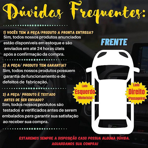 Pinça Freio Dianteiro Esquerdo Peugeot 2008 15 A 17 1.6 Aut.