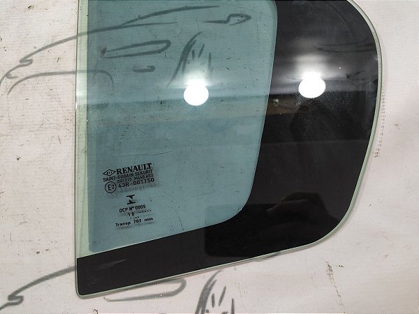 Vidro Vigia Traseiro Esquerdo Sandero 15 16 17 18