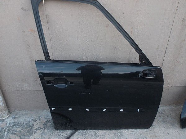 Porta Dianteira Direita Lataria Cor Preta Citroen C4 Picasso
