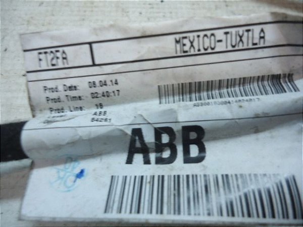 Chicote Eletrico Tampa Traseira Ford New Fiesta 14/15 Hatch