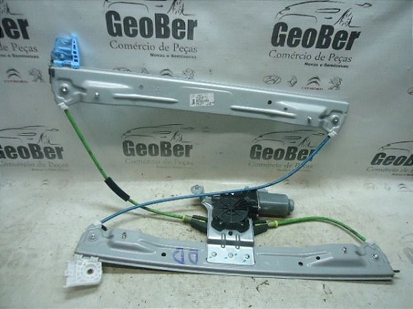 Maquina E Motor Vidro Dianteira Dir. Citroen Aircross 14/15