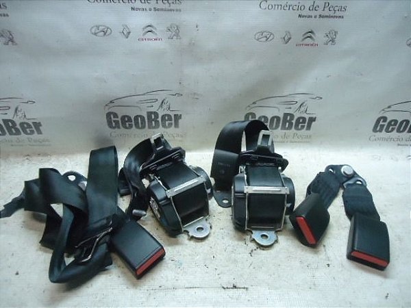 Kit Cintos De Segurança Traseiro Logan Sandero 15/16