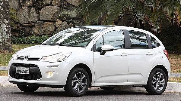 Par Dobradiças Porta Diant Esq Citroen C3 Mod Novo Tendance