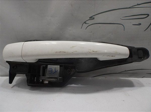 Maçaneta Externa Traseira Esquerda Branca Citroen C4 Picasso