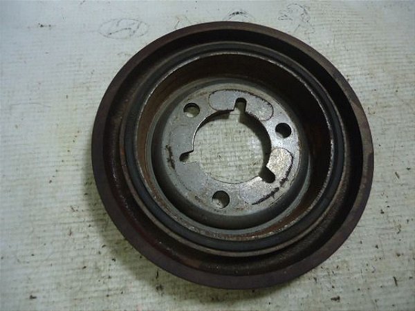 Polia Da Correia Micro V Virabrequim Peugeot 2008 15/16 1.6