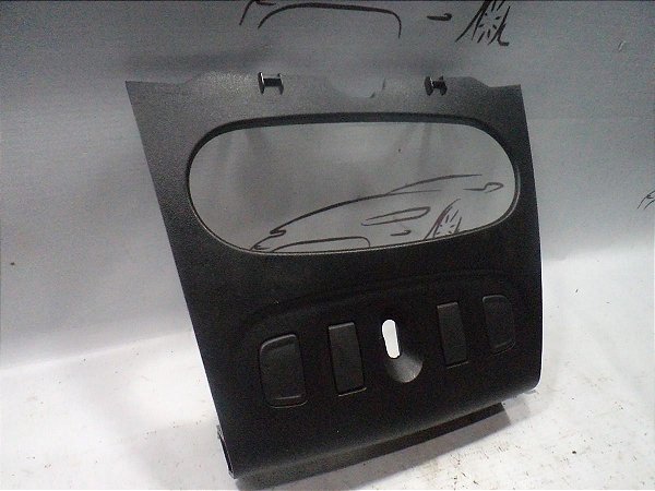 Moldura Botoes Ar Condicionado C. Botoes Falso Sandero 14/15