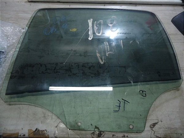 Vidro Da Porta Tras Esq Citroen C3 14/15