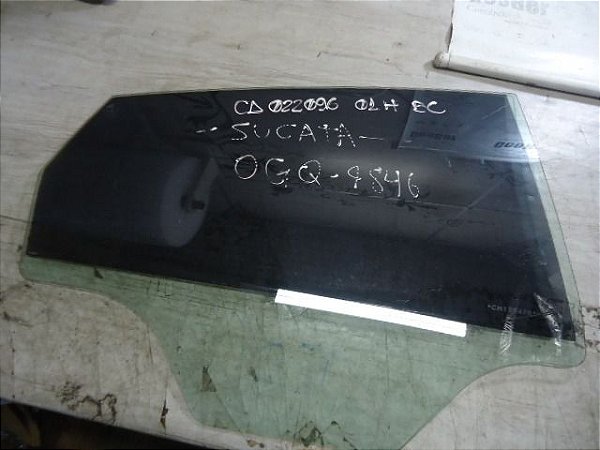 Vidro Traseiro Esquerdo Fiesta Hatch Mexicano 11 A 13