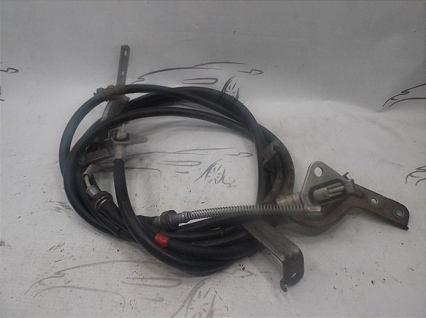 Par De Cabo Freio De Mao Nissan Versa 19/20 1.6 Automatico