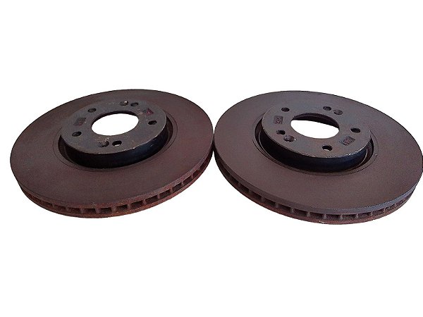 PAR DISCO FREIO DIANTEIRO HYUNDAI IX35 17 18 19  2.0 AUT
