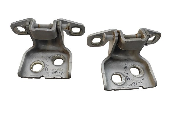 PAR DOBRADIÇA PORTA DIANTEIRA ESQ. SANDERO STEPWAY 21 22 23