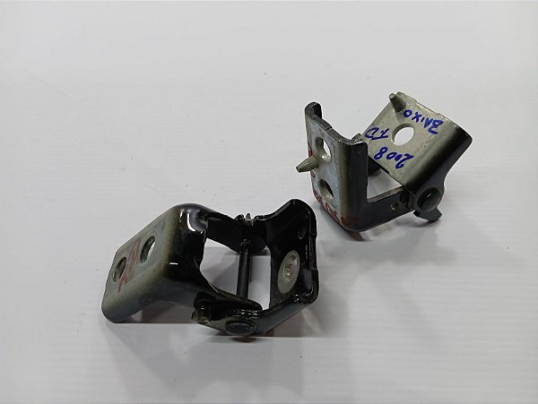 PAR DOBRADICA PORTA TRASEIRA DIREITA PEUGEOT 2008 ORIGINAL