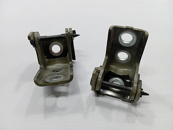 PAR DOBRADIÇA PORTA DIANTEIRA ESQUERDA PEUGEOT 2008 ORIGINAL