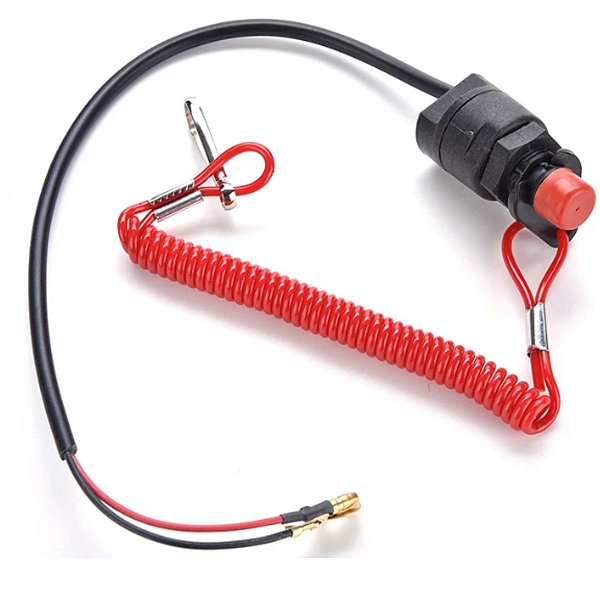 Botão Emergência Motor Popa Universal Yamaha Suzuki Jet Ski