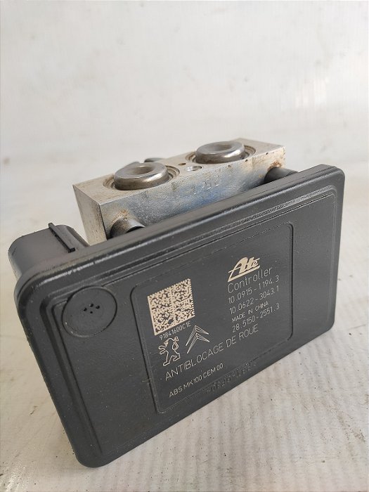 MODULO CENTRAL FREIO ABS HIDRAULICO PEUGEOT 2008 18/19 1.6