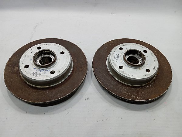 PAR DE DISCOS DE FREIO TRASEIROS PEUGEOT 2008 1.6 2019-20