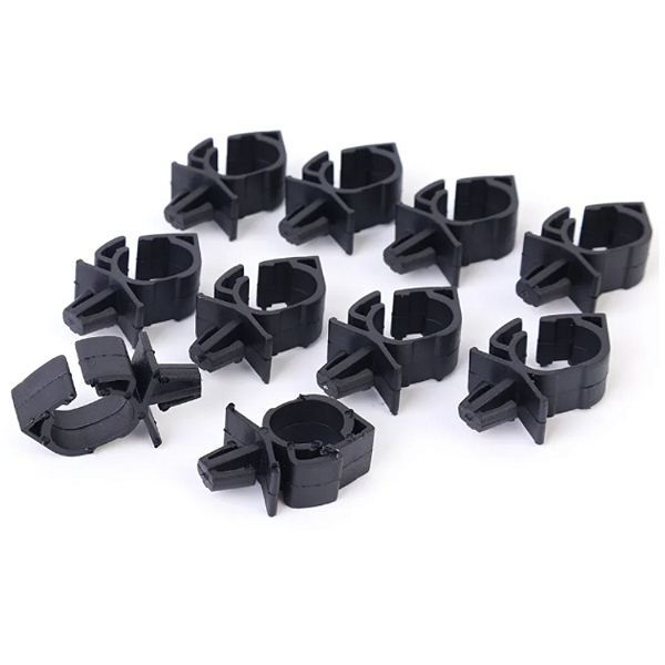 KIT 100 GRAMPOS PRESILHAS FIXAÇÃO FIAÇAO CHICOTES CARRO CAPO