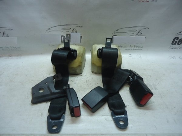 Kit De Cintos Segurança Traseiros Citroen C4 Pallas 2011