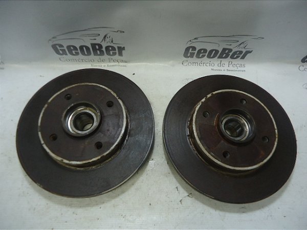 Par De Disco Freio C. Rolamento Citroen C4 Lounge 14/15 2.0