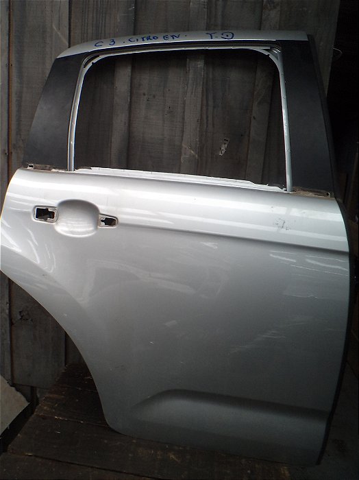Porta Traseira Direita Lataria Citroen C3 Exclusive 2015