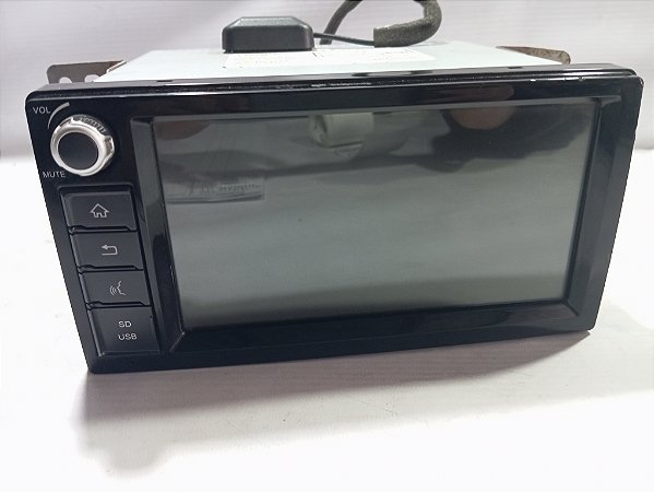 MULTIMIDIA ORIGINAL COM ANTENA GPS NISSAN VERSA 18/19