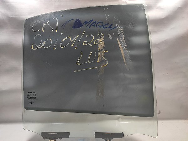 VIDRO PORTA TRASEIRA DIREITA NISSAN MARCH 1.6 2019