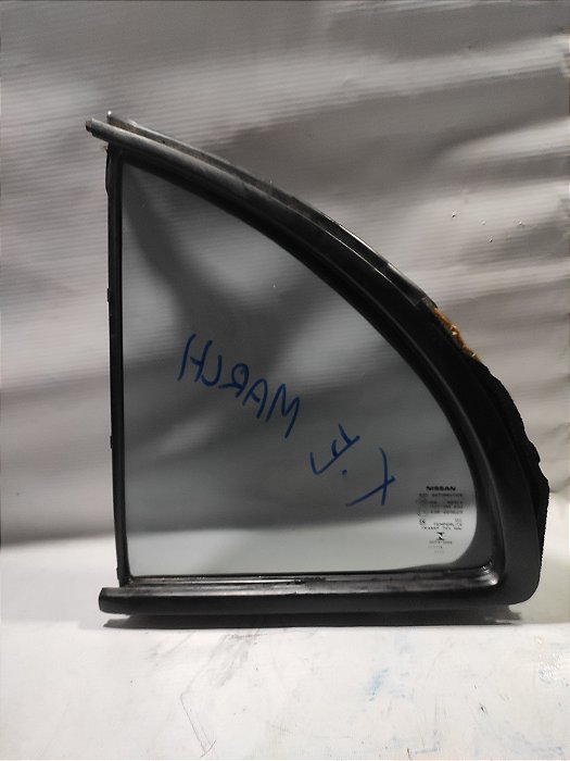 VIDRO VIGIA TRASEIRO ESQUERDO NISSAN MARCH 1.6 2019