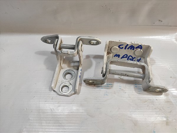 PAR DOBRADIÇA PORTA TRASEIRA DIREITA NISSAN MARCH 2019