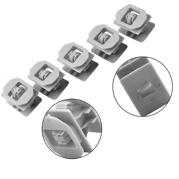 5 CLIP GRAMPO PRESILHA FIAT AUTOMOTIVO STILO 500 FUSION TORO