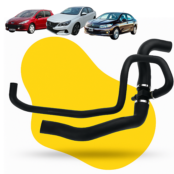 Mangueira Inferior Radiador Peugeot 307 308 408 Citroen C4