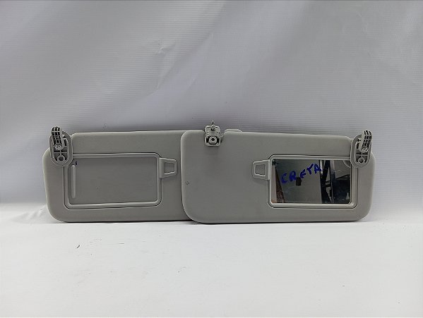 PAR QUEBRA SOL PARA SOL ABA PARABRISA HYUNDAI CRETA 19 A 22