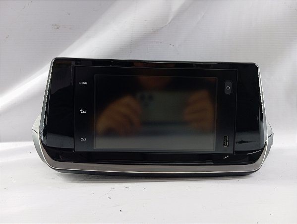 MULTIMIDIA TELA ACABAMENTOS E CHICOTE PEUGEOT 208 2022 ORIG