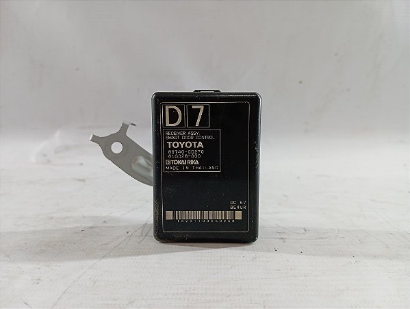 MODULO CENTRAL TRAVA PORTAS CONTROLE D7 CONFORTO YARIS 21/22