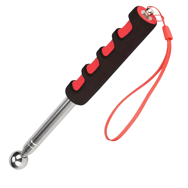 Haste Inspeção Testes Telescópica Martelo Oco Aço Inox 22cm