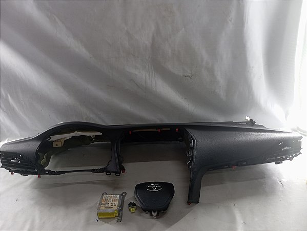 KIT PAINEL AIR BAG COMPLETO MODULO CINTOS TOYOTA YARIS 2019
