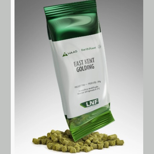 Lúpulo East Kent Golding safra 2024 (6,1%) em Pellet