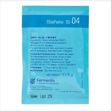 Fermento Fermentis SafAle S-04